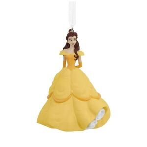 Hallmark Disney Princess Belle Christmas Tree Ornament New!